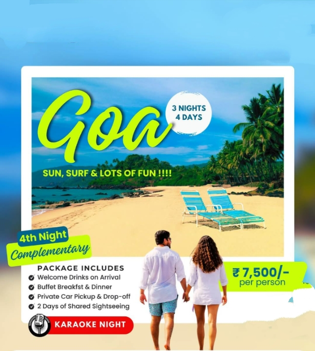 Goa 3 Nights 4 Days Escape